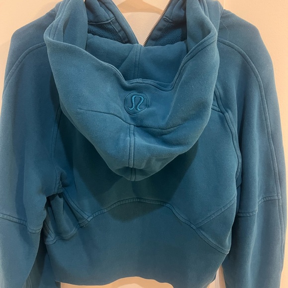 LULULEMON SCUBA HALF ZIP - SIZE XS/S - Dark Teal - Picture 3 of 3